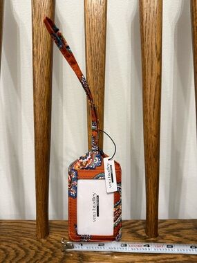 NWT Vera Bradley Essential Luggage Tag Manor Paisley